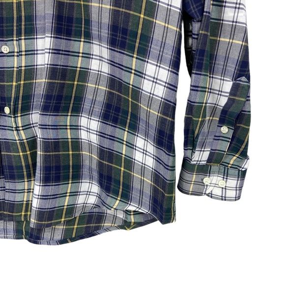 TOMMY HILFIGER Button Down Plaid Shirt, 100% Cotton - Picture 3 of 5